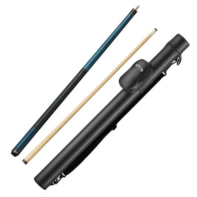 Viper Elite Series Blue Wrapped Cue and Casemaster Q-Vault Supreme Cue Case