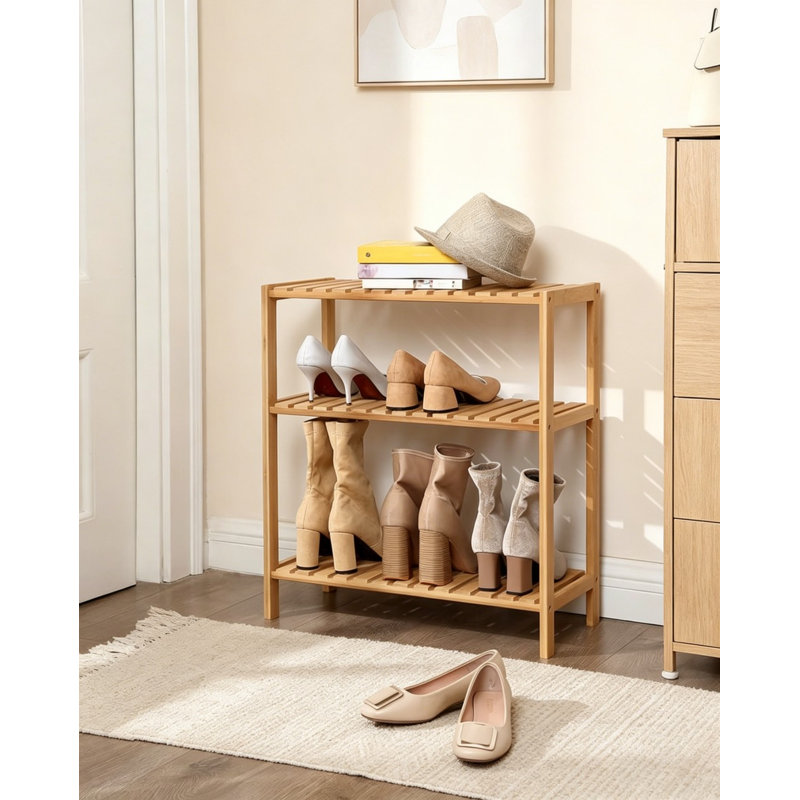 6 Pair Shoe Rack