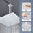 Rain Fixed Shower Head 2.5 GPM GPM-90695531