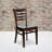 Prompton Vertical Slat Back Wooden Restaurant Chair-103324372