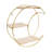 Storage Rack Wall Mount Shelf 3-Tier Storage Display Rack