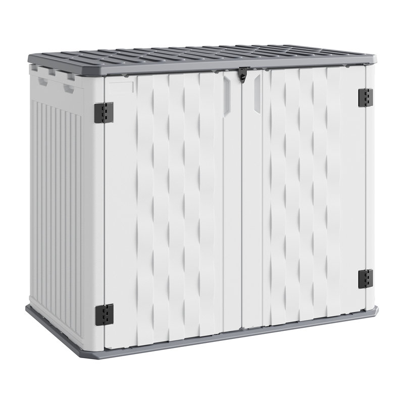 Armoire de rangement en résine robuste pour l'extérieur