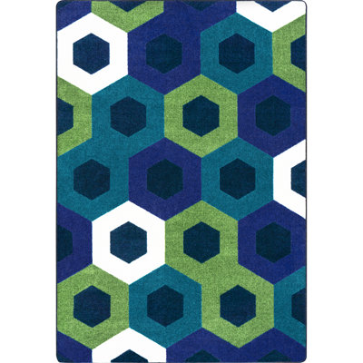 Kid Essentials Hexed Area Rug