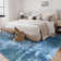 Fillender Modern Area Rugs Non-Slip Washable Abstract Soft For Living Room