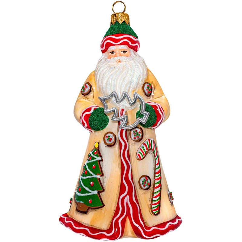 Glitterazzi Christmas Cookie Baker Santa