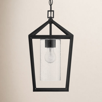 Alicia Seeded Outdoor Hanging Lantern