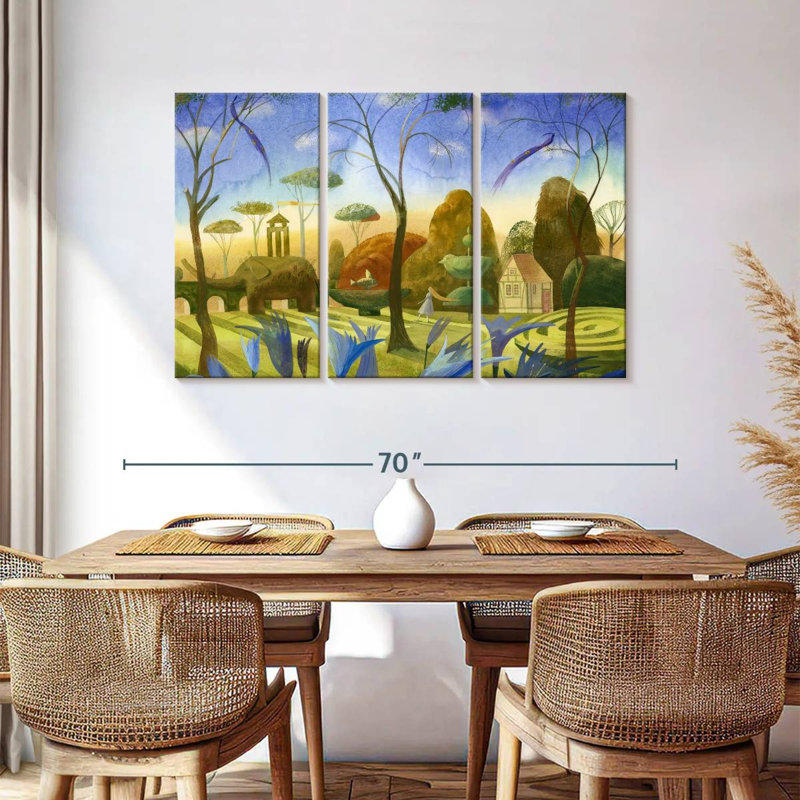 Senne The Magic Garden, 36" H x 57" W