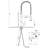 Laguna Brass Pull Down Kitchen Faucet-24693435-25946843