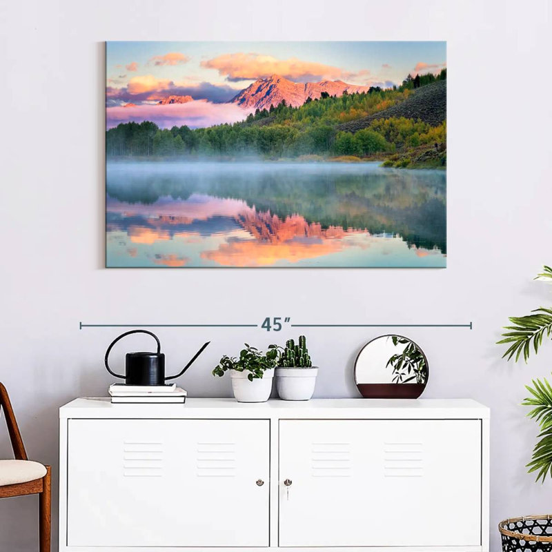 Alvord Snake River Grand Teton, H 26 po x l 39 po