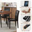 Ensemble de table de salle à manger extensible de 42 à 54 po avec chaises rembourrées confortables-115748086-115988749