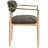 Riccio Performance Fabric Upholstered Dining Arm Chair-992955089-992955099
