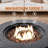 Czinege Round Concrete Propane Fire Pit Table-1543104983