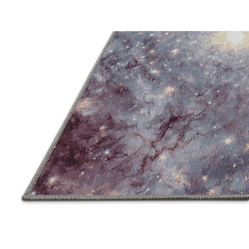 Tapis rose lavable à la machine, Rectangle 2 pi x 3 pi