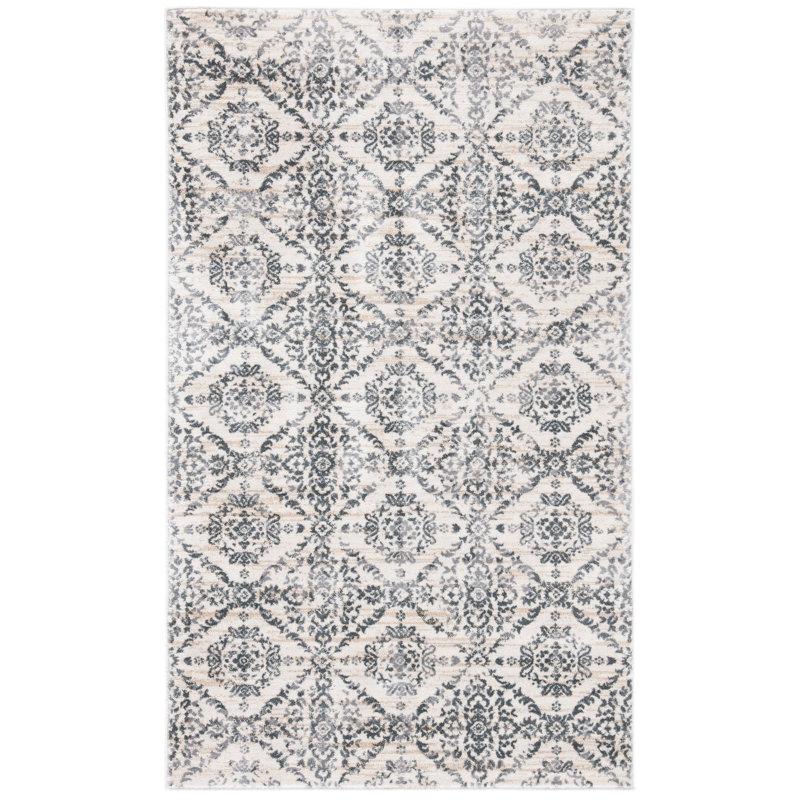 Tapis géométrique Gaige Performance, Rectangle 3 pi x 5 pi