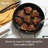 Ayesha Curry Professional Hard Anodized Collection Nonstick Deep Frying Pan with Lid and Helper Handle, 12.25-Inch, Charcoal