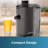 BLACK+DECKER Quiet Fruit & Vegetable Juicer, JE2500B, Non-Drip Spout, Compact Design, Easy To Assemble, Dishwasher-Safe