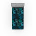 Seafoam Teal/Dark Teal Floral