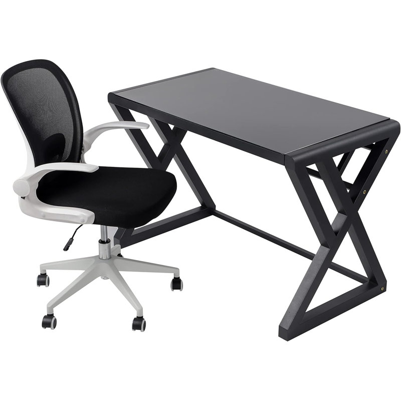 Bureau d'écriture avec chaise Somnus 2, Blanc