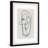 Lost Face - Single Picture Frame Print on Canvas-823990342
