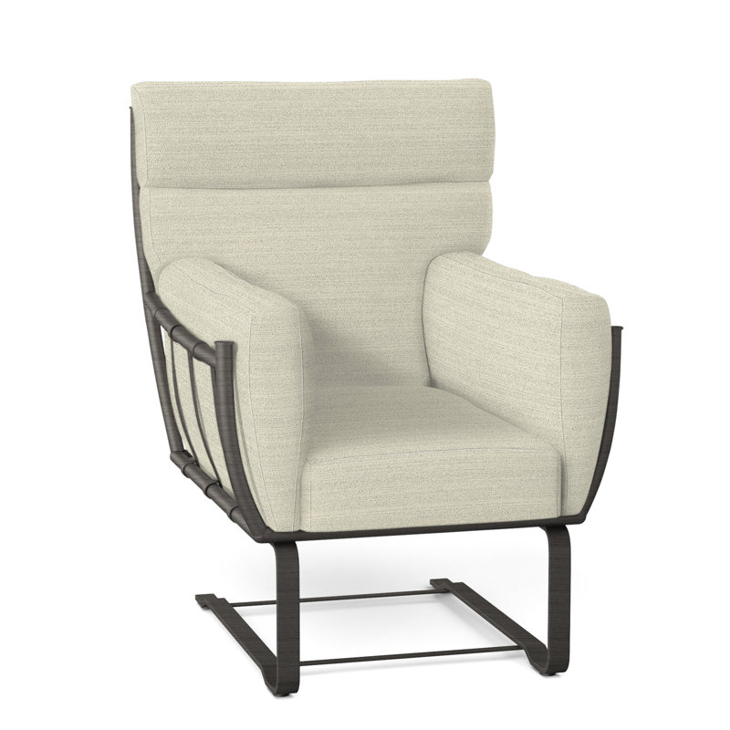 Majorca Patio Chair with Cushions, No Welt, Verona Mist