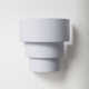 Logan 2 Light Ceramic Dimmable Flush Mounted Sconce
