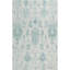 Caspar Floral Wool Blue Area Rug-49646154
