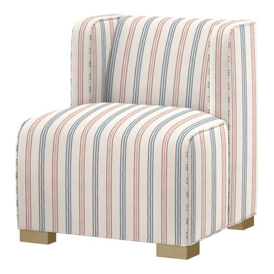 Joan Linen Boucle Slipcovered Chair