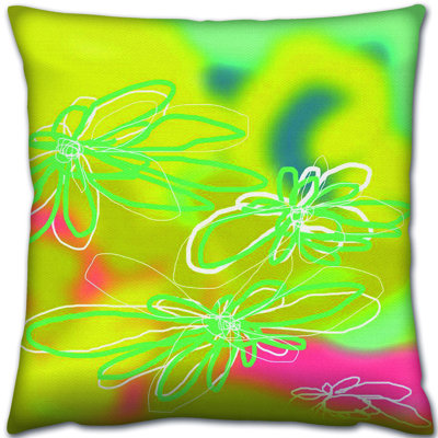 Housse et insert de coussin carré en mélange de coton Iraheta