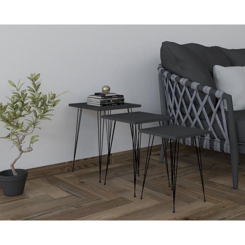 Puqa Design Coffee Table, Black