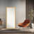 Non-Beveled Wood Full Length Mirror, Owen Gold Frame - Floor Mirror, Wall Mirror