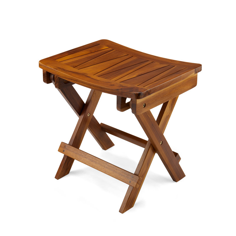 18'' W Teak Shower Bench