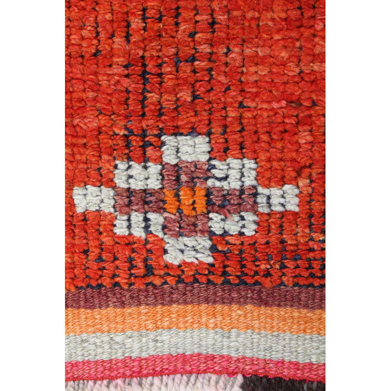 Pictorial Herki One-of-a-Kind 3'6" x 11' Area Rug