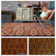 Rupec Brown/Red Abstract Area Rug