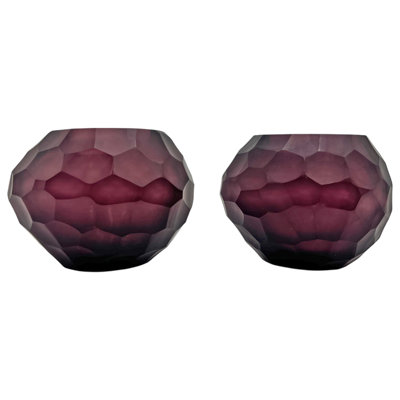 Vase en verre 4 po