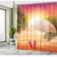 Ensemble de rideau de douche + crochets-44329240