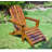 Aryaveer Outdoor Adirondack Chair With Ottoman