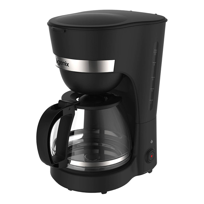1.25L Filter Coffee Maker Black
