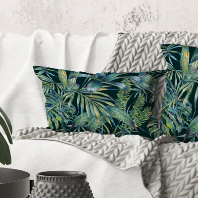 Floral Throw Pillow