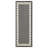 Anthracite Area Rug From Sunshine Gchar2014, 2.7 Ft. X 7.3 Ft., Polypropylene, Stain , , Indoor-Outdoor Gchar2014 Carpet, 2 7 In. 3 In., Indoor & Outdoor-1466841003