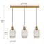 3 - Light Copper Chandelier Pendant