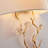 Transitional 1 Light Glass Petal Wall Sconce-2035926181