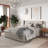 Braya Hydraulic Lift Up Storage Upholstered Platform Bed