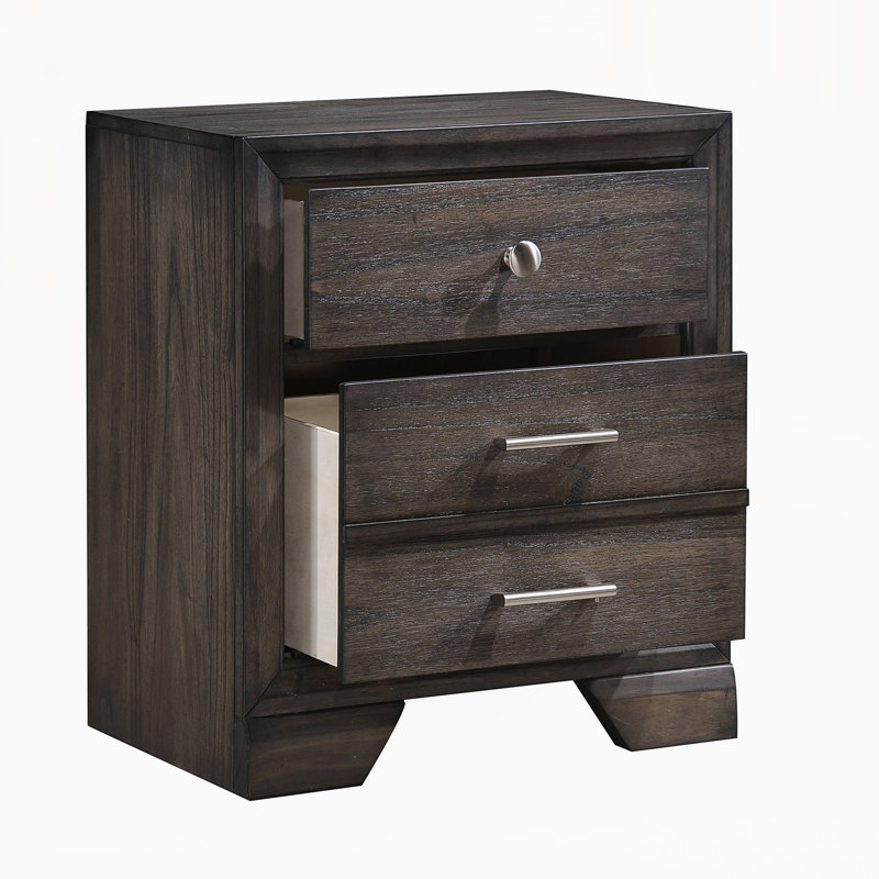 Table de chevet moderne avec tiroirs