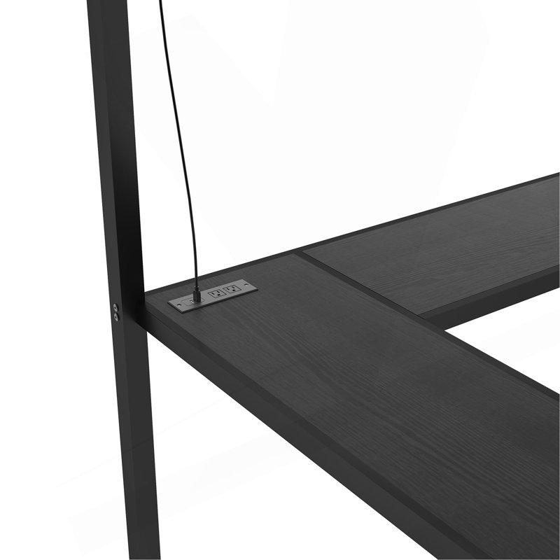 Versatile Metal Loft Bed With Multiple Functionalities For All Ages