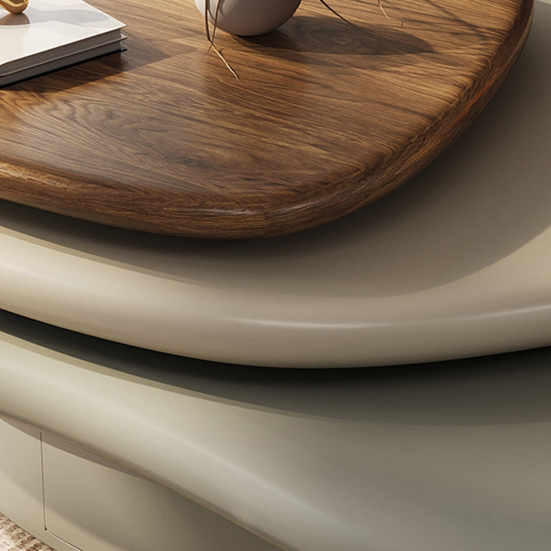 Table basse moderne et rotative simple
