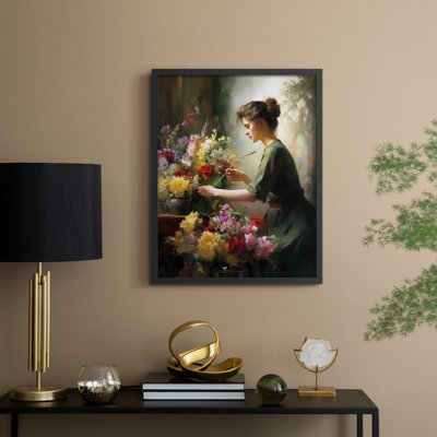Reproduction encadrée WOMEN Series CD XXVII - bois massif