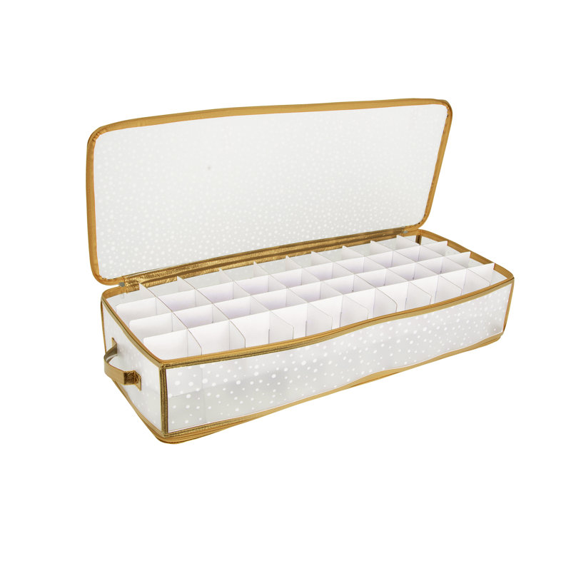 H 5,91 po x l 29,72 po x p 11,81 80 po, Doré
