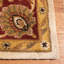 Tapis oriental ivoire / rouge en laine touffeté à la main Algers-849259144