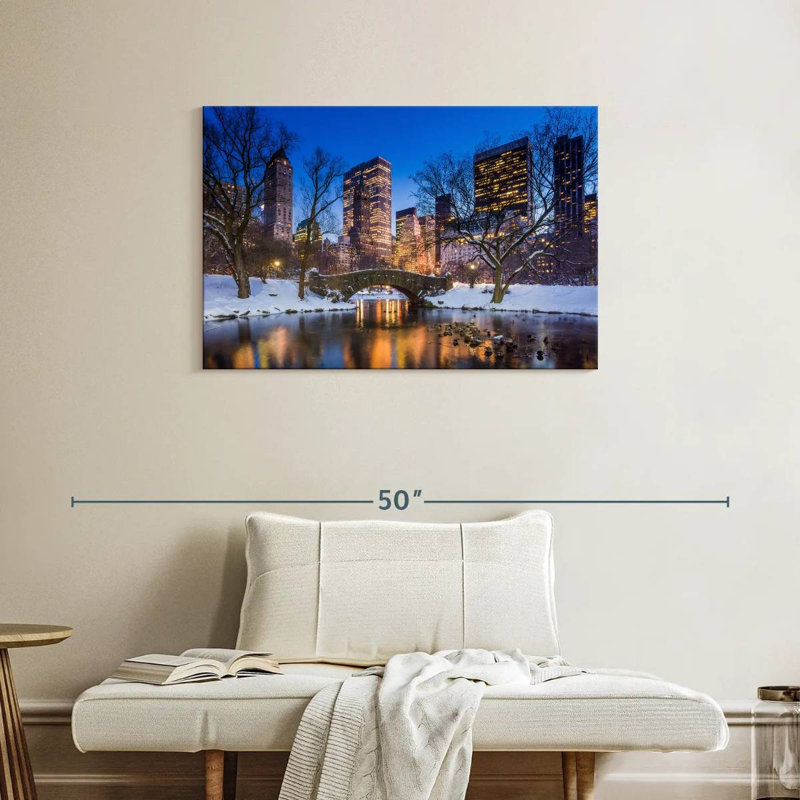 Pont Kavia Winter Gapstow, H 24 po x l 36 po