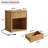 Night Stand Set Of 2, Nightstands With Drawer Storage Fluted, Bedside Table With Power Outlet, Wood Wide Bedside Stand With Lights For Bedroom Living Room Sofa Office-209843446